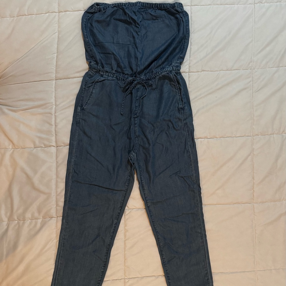 Banana Republic Navy Jumpsuit